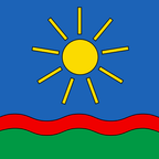Municipal flag: Acquarossa