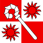 Municipal flag: Bellmund