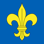 Municipal flag: Campo (Vallemaggia)