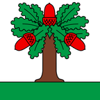 Gemeindeflagge: Chêne-Pâquier