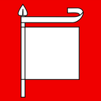 Municipal flag: Corgémont