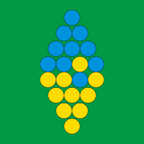 Municipal flag: Cugnasco-Gerra