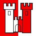 Municipal flag: Diemtigen