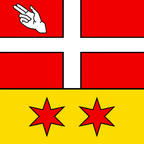 Municipal flag: Giornico