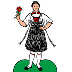 Municipal flag: Guggisberg