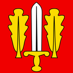 Municipal flag: Hermrigen