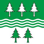 Municipal flag: Jorat-Menthue