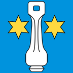 Municipal flag: Kallnach