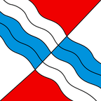 Municipal flag: Kirchdorf (BE)
