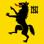 Municipal flag: L'Abergement