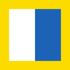 Municipal flag: L'Isle