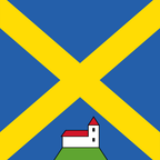 Municipal flag: Lamone