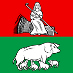 Municipal flag: Morcote