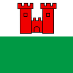 Municipal flag: Oberwil im Simmental