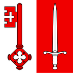 Municipal flag: Romainmôtier-Envy