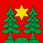 Municipal flag: Rüeggisberg