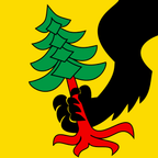 Municipal flag: Rüschegg