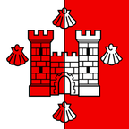 Municipal flag: Saint-Barthélemy (VD)