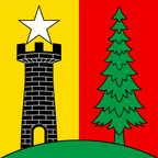 Municipal flag: Saint-Cergue