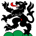 Municipal flag: Schwarzenburg