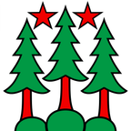 Municipal flag: Sonceboz-Sombeval