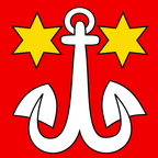 Municipal flag: Sutz-Lattrigen