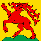 Municipal flag: Thierachern