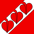Municipal flag: Tramelan