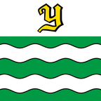 Municipal flag: Yverdon-les-Bains